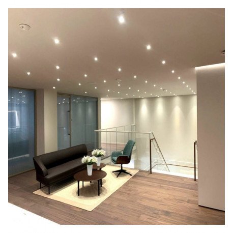 Downlight LED 5W empotrable circular UGR13 foco 24º