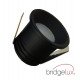 Inbouw downlight LED 5W rond UGR13 zwart