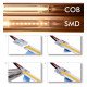 Transparante connector voor ledstrips COB en SMD 8-10 mm IP20