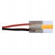 Transparante connector voor ledstrips COB en SMD 8-10 mm IP20