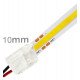 LED-strip connector COB en SMD 10mm IP20 zonder solderen