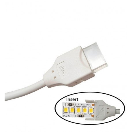 Connector ledstrip COB en SMD IP65 8mm-10mm zonder soldeer