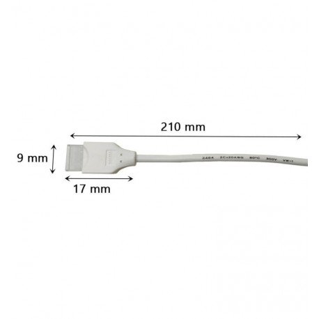 Connector ledstrip COB en SMD IP65 8mm-10mm zonder soldeer