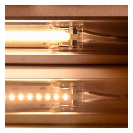 Conector tiras LED COB y SMD IP65 8mm-10mm sin soldar