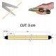 Ledstrip COB 24V 11W/m voor binnen, 5m, CRI90, 512 led/m