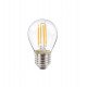 LED filament lamp 4W E27 G45 decoratief warm licht