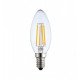 LED filamente vela-lamp 4W E14 C35 warmwit decoratief