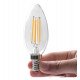 LED filamente vela-lamp 4W E14 C35 warmwit decoratief