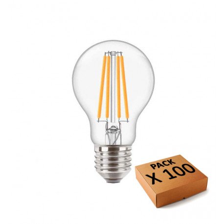 LED filamente lamp 8W E27 A60 decoratief warm licht