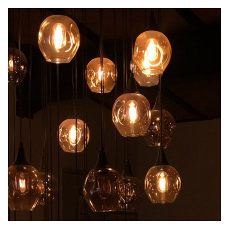 LED filamente lamp 8W E27 A60 decoratief warm licht