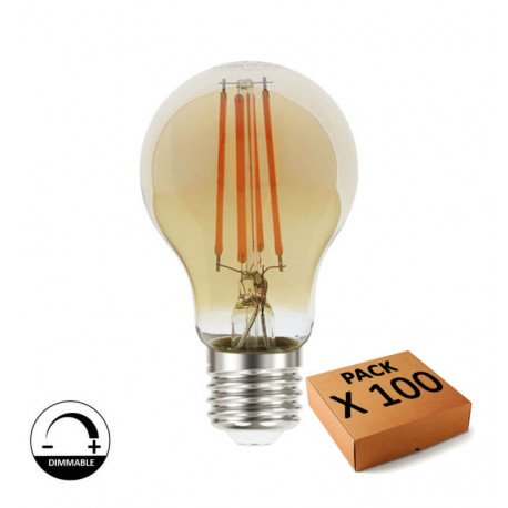 Ledfilament lamp 8W E27 A60 dimbaar 2200K