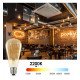 Vintage ledlamp filament 8W E27 Gold ST64 dimbaar (TRIAC)