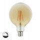 Ledlamp filament vintage 8W E27 G125 dimbaar