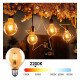 Ledlamp filament vintage 8W E27 G125 dimbaar