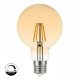 Ledlamp filament vintage 8W E27 G125 dimbaar