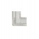 Conector L transparente 10mm para tiras LED COB y SMD IP20