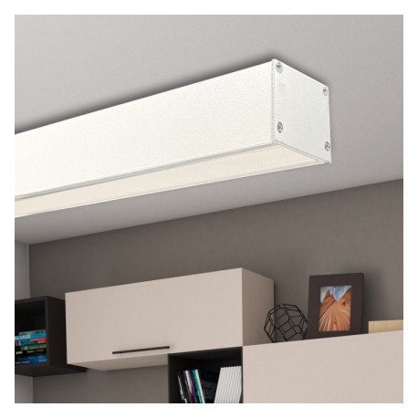LED Aluminum Profile White POTSDAM 2 m UGR17 Microprism