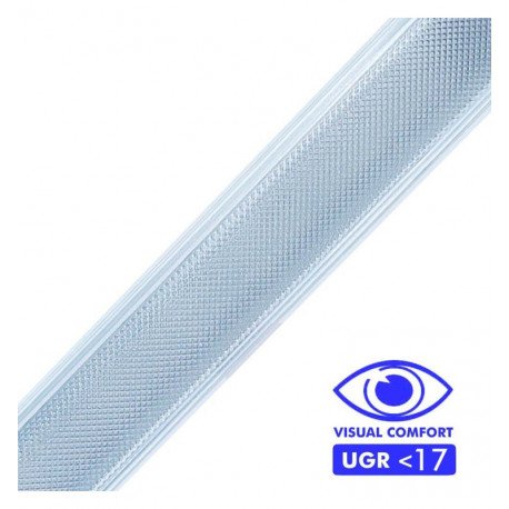 LED Aluminum Profile White POTSDAM 2 m UGR17 Microprism
