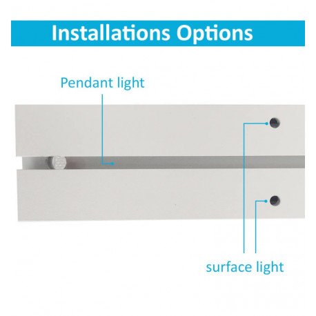 LED Aluminum Profile White POTSDAM 2 m UGR17 Microprism