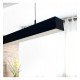 LED-profiel aluminium zwart POTSDAM 195 cm UGR17 microprisma