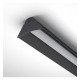 Lámpara lineal LED colgante VIENA negro IP20