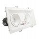 Downlight led 30W directioneel dubbel wit CRI+92 UGR13
