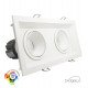 Downlight led 30W directioneel dubbel wit CRI+92 UGR13