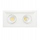 Downlight led 30W directioneel dubbel wit CRI+92 UGR13