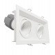 Downlight led 30W directioneel dubbel wit CRI+92 UGR13