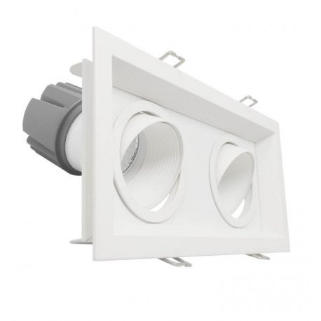 Downlight led 30W directioneel dubbel wit CRI+92 UGR13