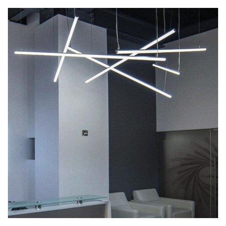 Tira LED colgante OSLO Doble IP20 para interior