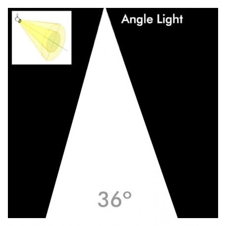 Downlight led 15W directioneel CRI+92 UGR13 wit/zwart