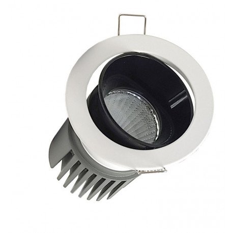 Downlight led 15W directioneel CRI+92 UGR13 wit/zwart