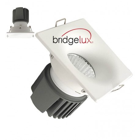 LED downlight 15W vierkant wit wolk CRI+92 UGR13