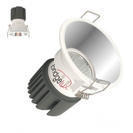 Downlight LED 15W circulair chroom CRI+92 UGR13