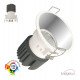 Downlight LED 15W circulair chroom CRI+92 UGR13