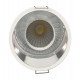 Downlight LED 15W circulair chroom CRI+92 UGR13