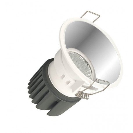 Downlight LED 15W circulair chroom CRI+92 UGR13