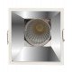 Inbouwdownlight LED 15W vierkant chroom CRI+92 UGR13