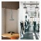 Hanglamp beton DARK industrial E14, verstelbare hoogte