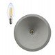 Hanglamp beton DARK industrial E14, verstelbare hoogte