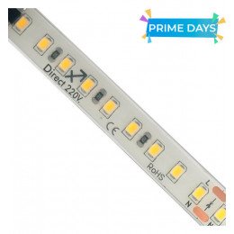 Ledstrip 220V 14W/m IP67 voor binnen, 20 m, snijbaar per 10 cm