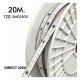 Ledstrip 220V 14W/m IP67 voor binnen, 20 m, snijbaar per 10 cm