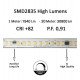 Ledstrip 220V 14W/m IP67 voor binnen, 20 m, snijbaar per 10 cm