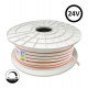 Led-neon flexibele strip 24V 8W/m oranje voor decoratie