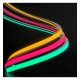 Led-neon flexibele strip 24V 8W/m oranje voor decoratie
