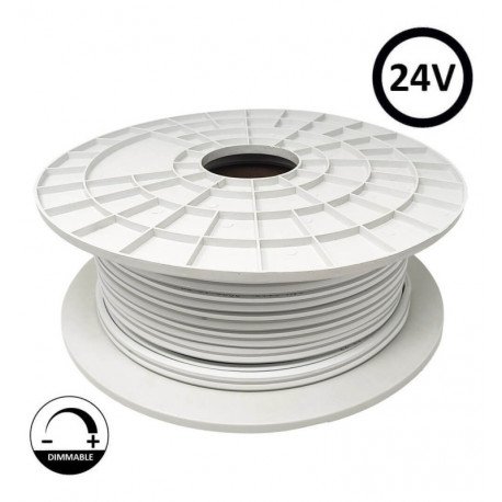 Led-neon flexibele strip 24V 8W/m voor decoratie, rol 50m