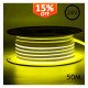 LED neonstrip flexibele 24V 8W/m 50 m geel