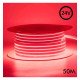 LED-neon flexibele strip 24V 8W/m rood voor decoratie