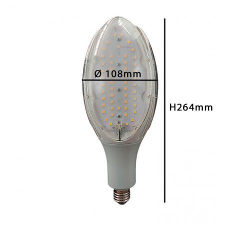 Ledlamp 45W E27 hoge lichtopbrengst voor industrieel gebruik